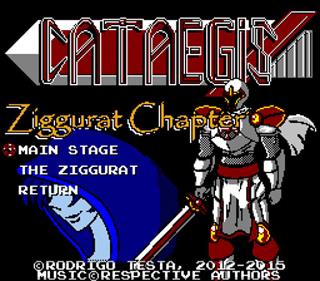 Cataegis : The White Wind - Screenshot - Game Select Image