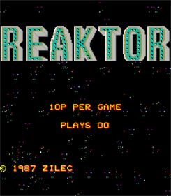 Reaktor - Screenshot - Game Title Image