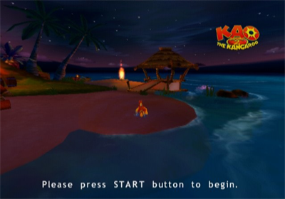 Kao the Kangaroo Round 2 - Screenshot - Game Title Image