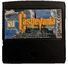 Castlevania: Symphony of the Night (Game.com Prototype) - Cart - Front Image