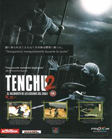Tenchu 2: Birth of the Stealth Assassins - Advertisement Flyer - Front Image