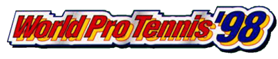 World Pro Tennis '98 - Clear Logo Image