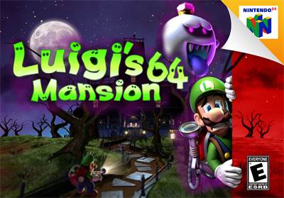 Luigi's Mansion 64 - Box - Front - Reconstructed Image