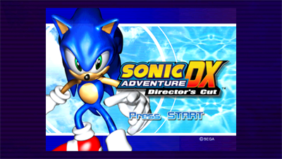 Dreamcast Collection: Sonic Adventure DX - Screenshot - Game Title Image