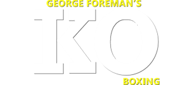 George Foreman's KO Boxing - Clear Logo Image