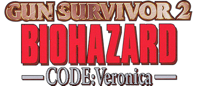 Gun Survivor 2: Biohazard Code: Veronica - Clear Logo Image