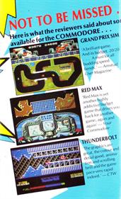 Grand Prix Simulator - Advertisement Flyer - Front Image