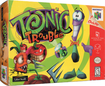 Tonic Trouble - Box - 3D Image