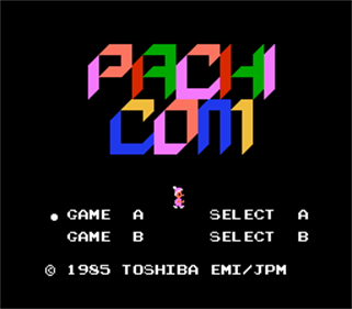 Pachicom - Screenshot - Game Title Image