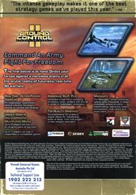 Ground Control II: Operation Exodus - Box - Back Image