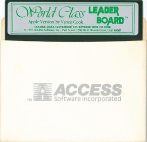 World Class Leader Board - Disc Image