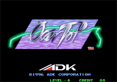 Over Top - Screenshot - Game Title Image