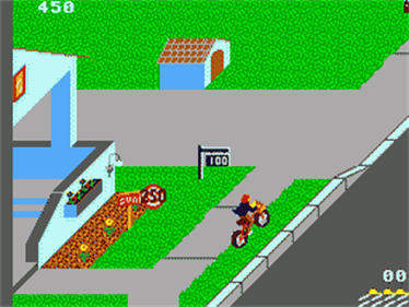 Paperboy - Screenshot - Gameplay Image