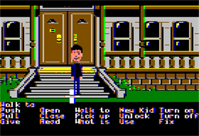 Maniac Mansion - Screenshot - Gameplay Image