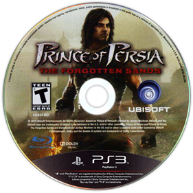 Prince of Persia: The Forgotten Sands - Disc Image