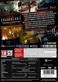 Resident Evil: Origins Collection - Box - Back Image