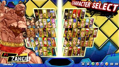 Capcom vs. SNK 3: Battle of the Millennium - Screenshot - Game Select