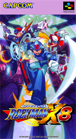 Megaman X8 FC - Fanart - Box - Front Image