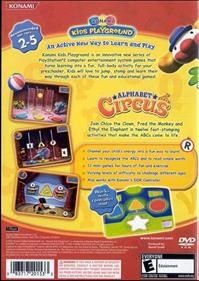 Konami Kids Playground: Alphabet Circus - Box - Back Image