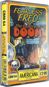 Fearless Fred and the Factory of Doom - Box - 3D Image