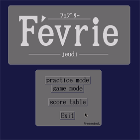 Fevrie - Screenshot - Game Title Image