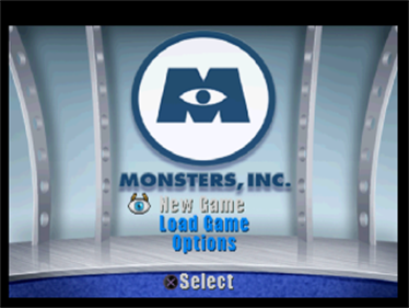 Disney-Pixar Monsters, Inc.: Scream Team - Screenshot - Game Title Image