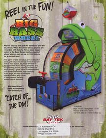 Big Bass Wheel - Advertisement Flyer - Front Image