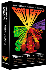 Speedway! / Spin-Out! / Crypto-Logic! - Box - 3D Image