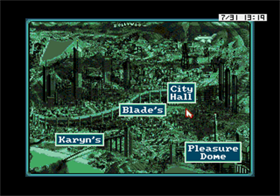 Rise of the Dragon - Screenshot - Game Select Image