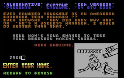 Endzone - Screenshot - Game Title Image