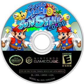 Super Mario Sunshine CO-OP - Disc Image