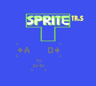 SPRITEtris - Screenshot - Game Title Image