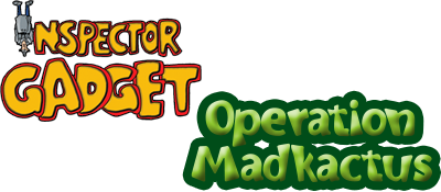 Inspector Gadget: Operation Madkactus - Clear Logo Image
