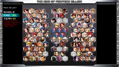 The King of Fighters Zillion - Screenshot - Game Select Image