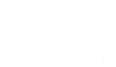 Cuthbert Goes Digging - Clear Logo Image