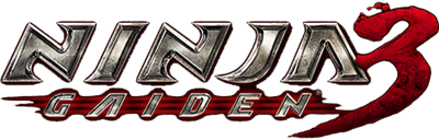 Ninja Gaiden 3 - Clear Logo Image