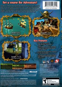 Sid Meier's Pirates!: Live the Life - Box - Back Image