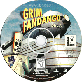 Grim Fandango - Disc Image