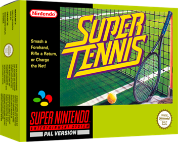 Super Tennis - Box - 3D Image