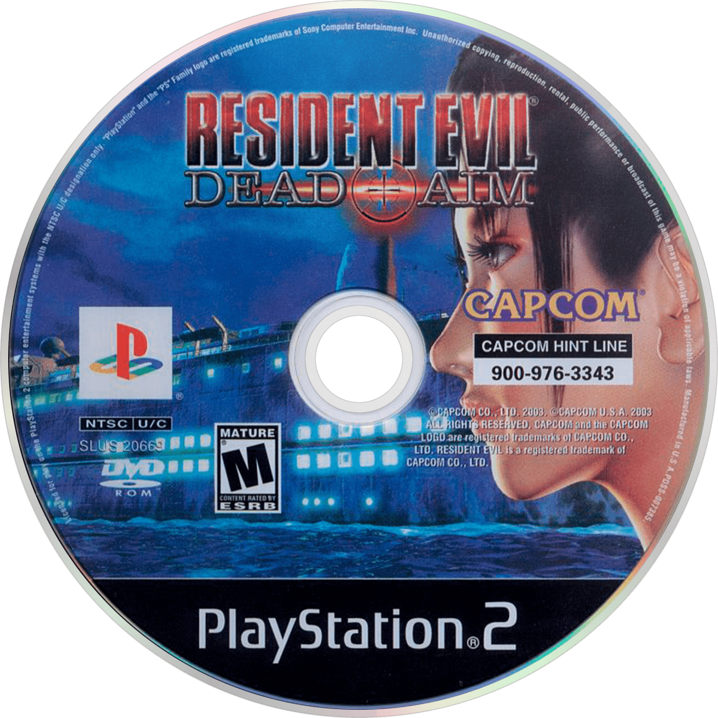 Resident Evil Dead Aim - Playstation 2 PS2 (Used) 