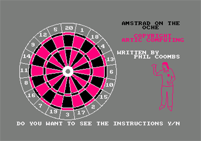 On the Oche - Screenshot - Game Title Image