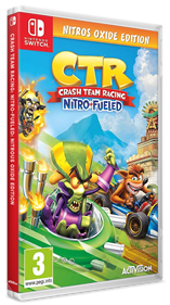 CTR: Crash Team Racing: Nitro-Fueled - Box - 3D Image