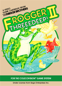 Frogger II: Threeedeep! - Box - Front - Reconstructed Image