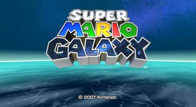 Super Mario Galaxy - Screenshot - Game Title Image