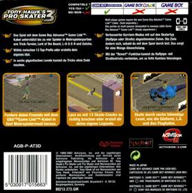 Tony Hawk's Pro Skater 3 - Box - Back Image