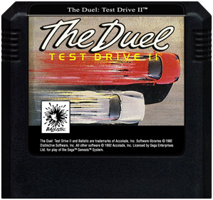 The Duel: Test Drive II - Cart - Front Image