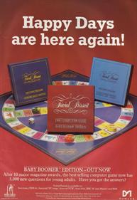 Trivial Pursuit: The Computer Game: Baby Boomer Edition - Advertisement Flyer - Front Image