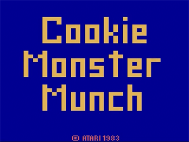 Cookie Monster Munch - Screenshot - Game Title Image