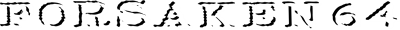 Forsaken 64 - Clear Logo Image
