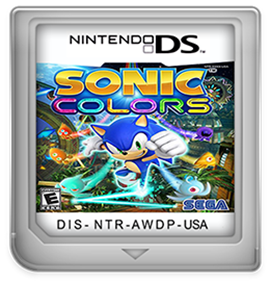 Sonic Colors - Fanart - Cart - Front